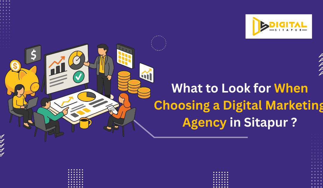 What to Look for When Choosing a Digital Marketing Agency in Sitapur ?